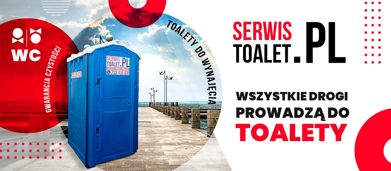 Zdjęcie na okładce dla SERWISTOALET kabina wc na budowę imprezę wynajem toalet przenośnych